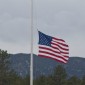 Flag at half staff